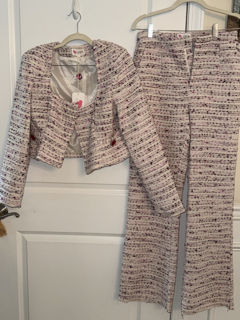 tweed two piece